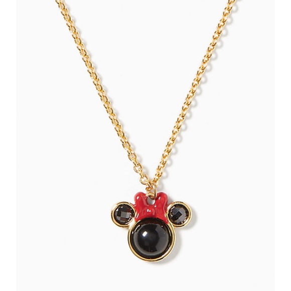 NEW Kate Spade NY + Disney Minnie Mouse Necklace - Picture 4 of 9